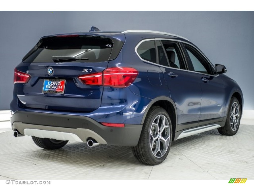 2017 X1 sDrive28i - Mediterranean Blue Metallic / Black photo #27