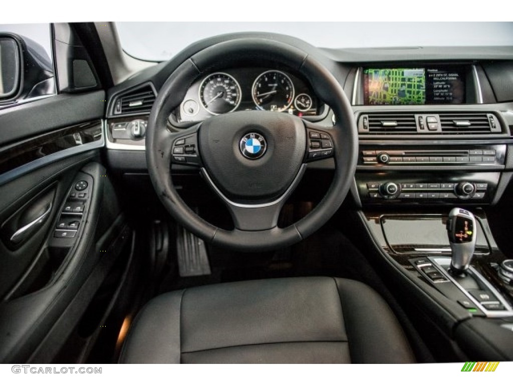 2015 5 Series 528i Sedan - Space Gray Metallic / Black photo #4