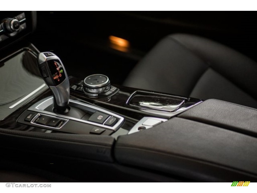 2015 5 Series 528i Sedan - Space Gray Metallic / Black photo #9