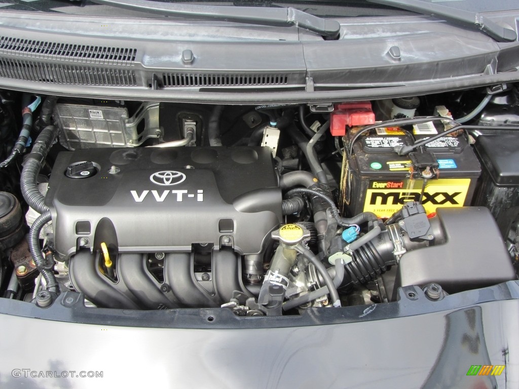 2007 Yaris 3 Door Liftback - Black Sand Pearl / Dark Charcoal photo #16