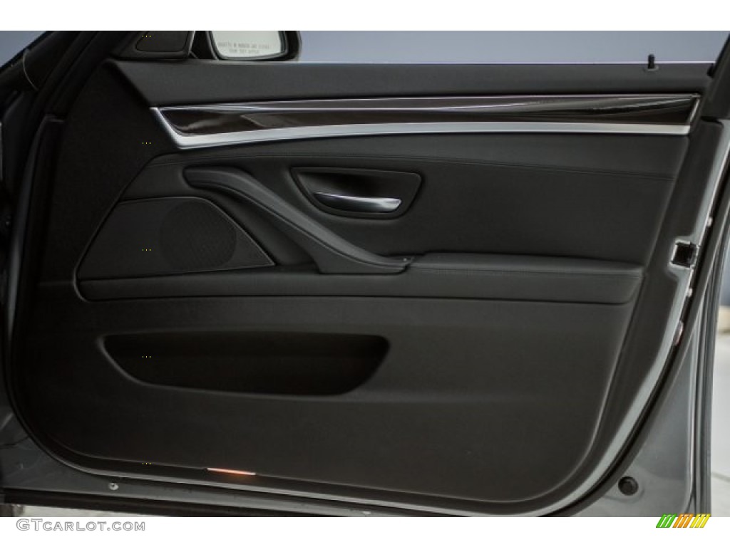 2015 5 Series 528i Sedan - Space Gray Metallic / Black photo #22