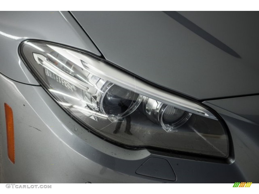 2015 5 Series 528i Sedan - Space Gray Metallic / Black photo #23