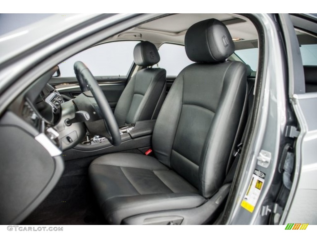 2015 5 Series 528i Sedan - Space Gray Metallic / Black photo #26