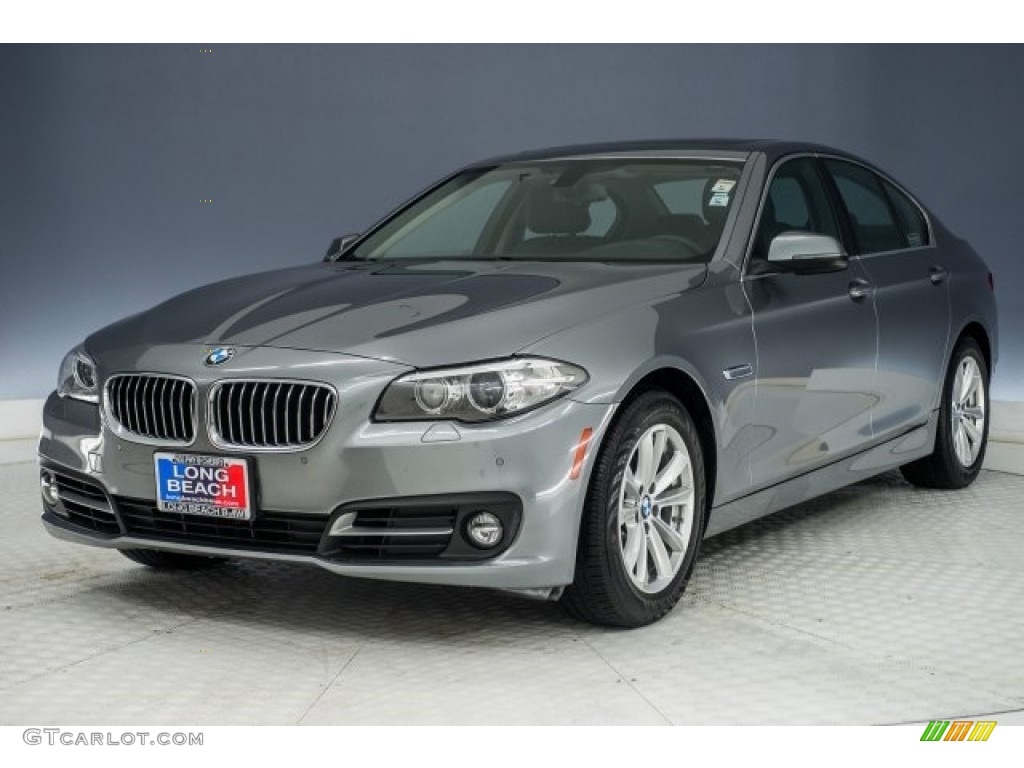 2015 5 Series 528i Sedan - Space Gray Metallic / Black photo #29