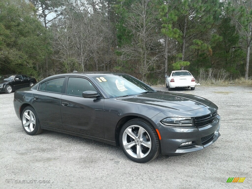 Granite Pearl 2018 Dodge Charger SXT Plus Exterior Photo #124838026