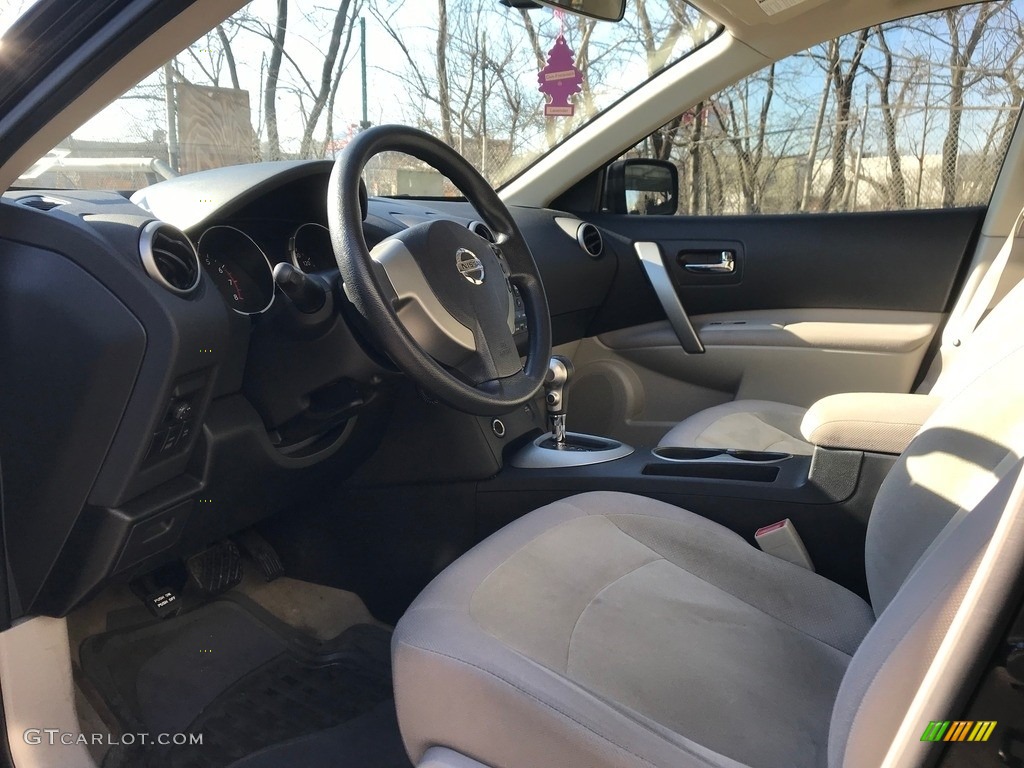 2008 Rogue S AWD - Wicked Black / Gray photo #28