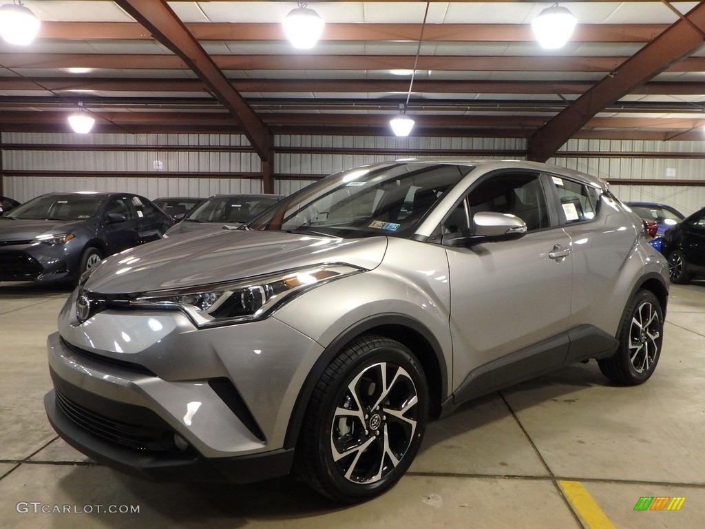 Silver Knockout Metallic 2018 Toyota C-HR XLE Exterior Photo #124839094