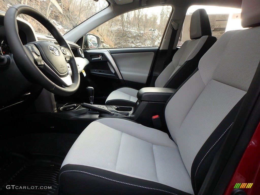 2018 RAV4 XLE AWD - Ruby Flare Pearl / Ash photo #6