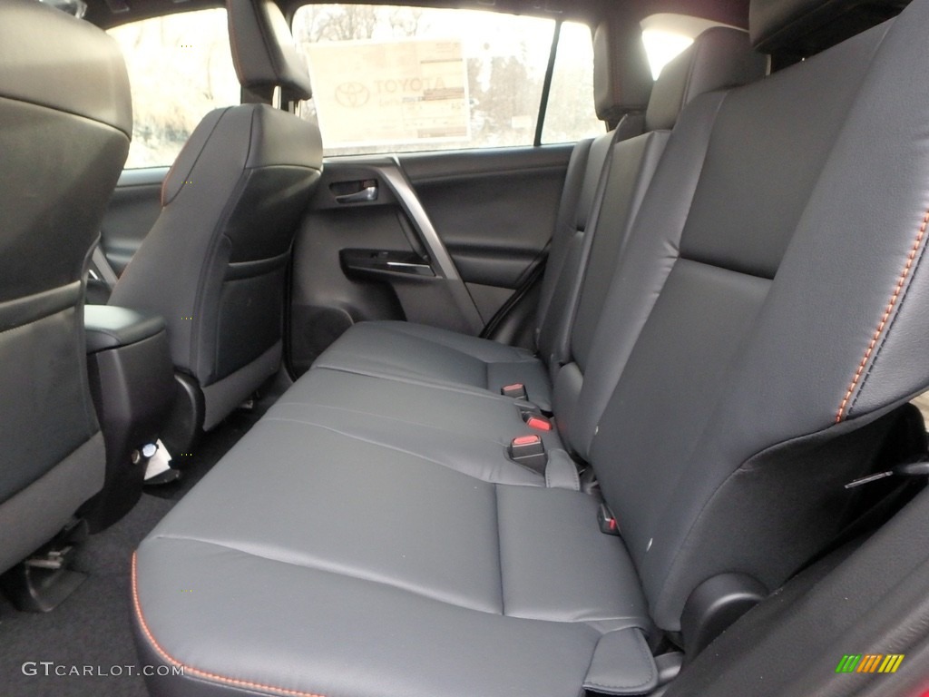 Black Interior 2018 Toyota RAV4 SE AWD Photo #124839796