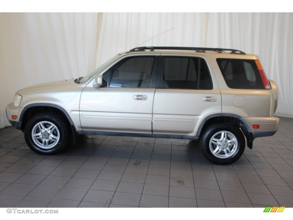 2000 CR-V SE 4WD - Naples Gold Metallic / Dark Gray photo #3