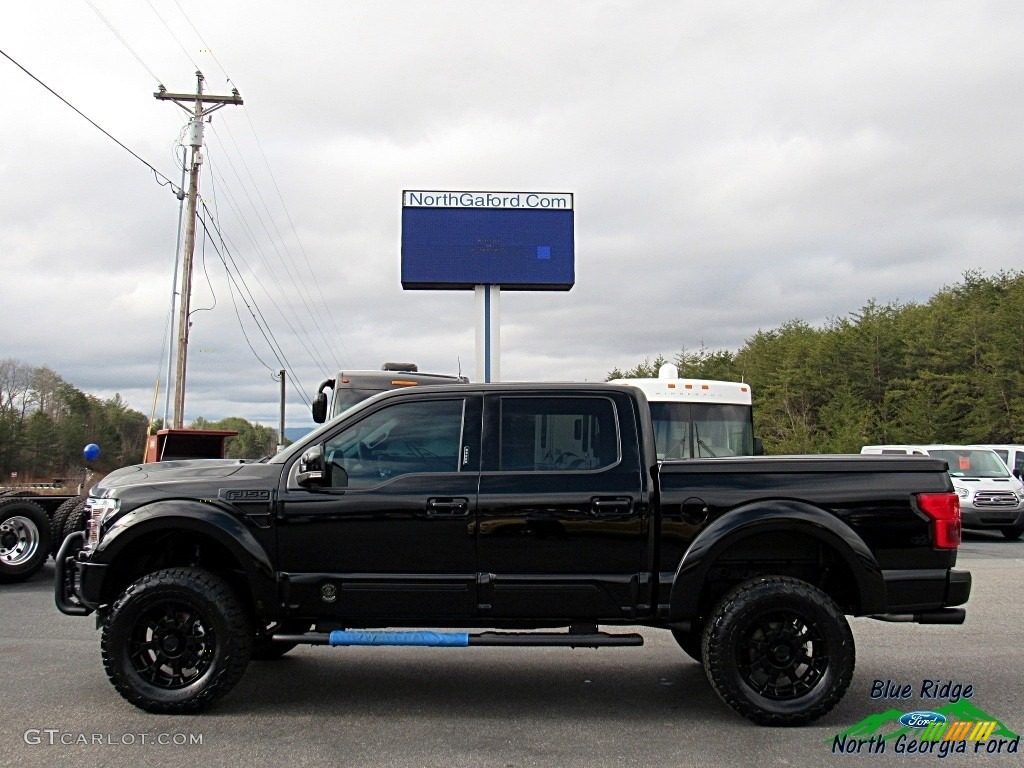 2018 F150 Tuscany Black Ops Edition SuperCrew 4x4 - Shadow Black / Black photo #2