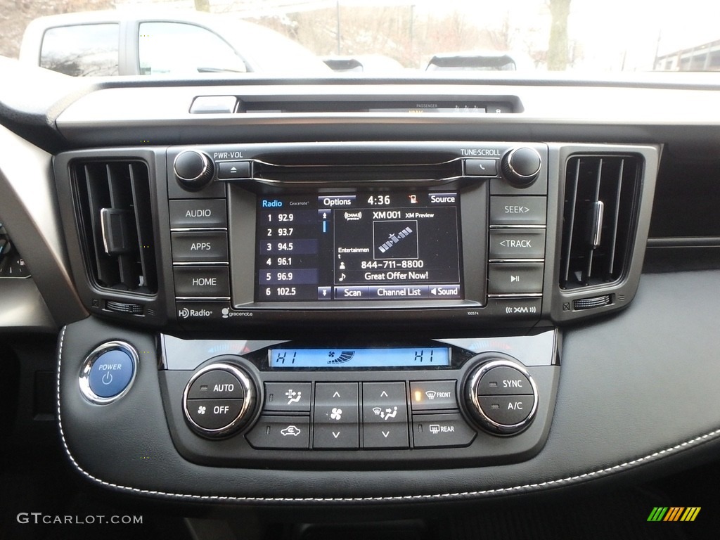 2018 Toyota RAV4 XLE AWD Hybrid Controls Photo #124840207