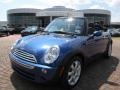 2008 Lightning Blue Metallic Mini Cooper Convertible  photo #1