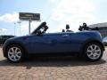 2008 Lightning Blue Metallic Mini Cooper Convertible  photo #2