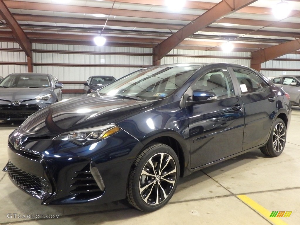 Galactic Aqua Mica 2018 Toyota Corolla SE Exterior Photo #124840678