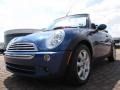 2008 Lightning Blue Metallic Mini Cooper Convertible  photo #9