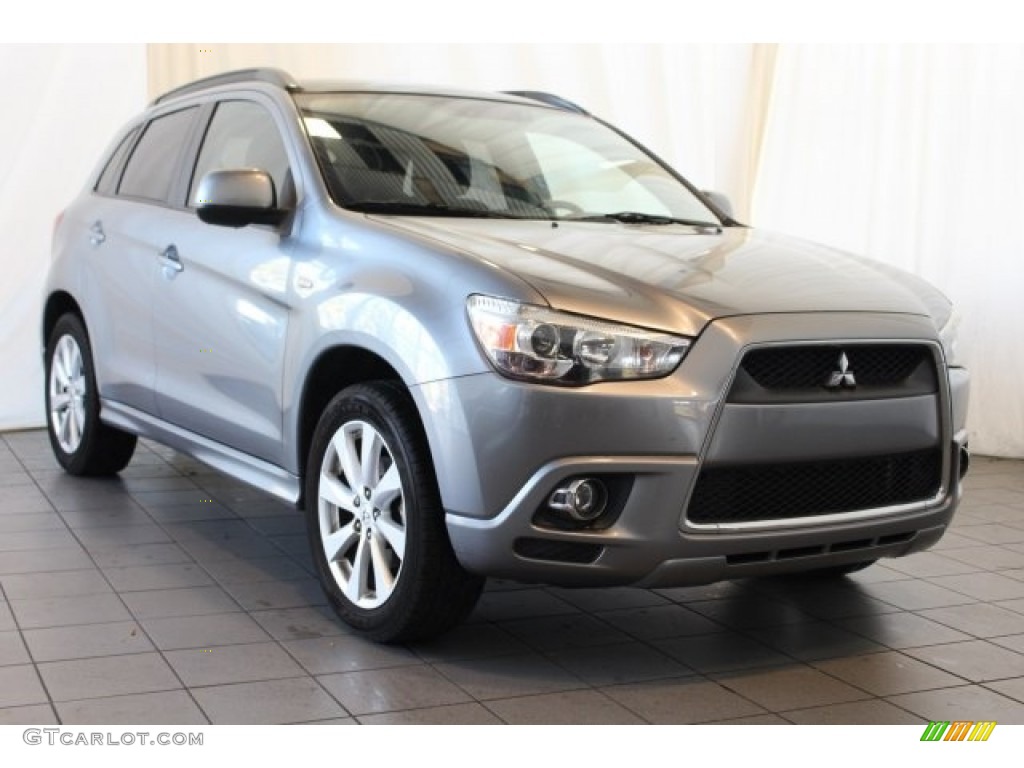 2012 Outlander Sport SE - Mercury Gray Pearl / Black photo #2