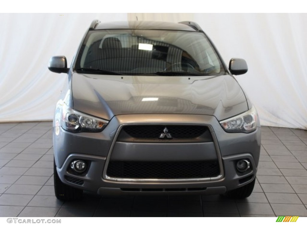 2012 Outlander Sport SE - Mercury Gray Pearl / Black photo #4