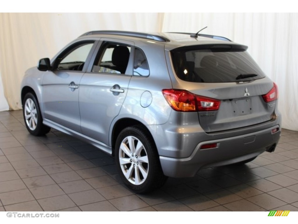 2012 Outlander Sport SE - Mercury Gray Pearl / Black photo #6