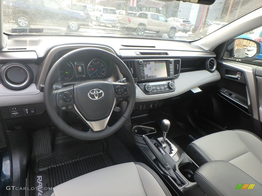 Ash Interior 2018 Toyota RAV4 Limited AWD Hybrid Photo #124841032
