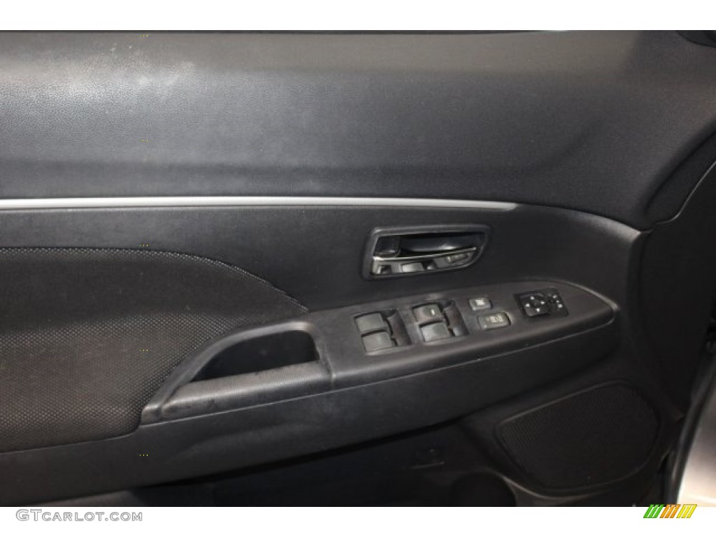 2012 Outlander Sport SE - Mercury Gray Pearl / Black photo #12