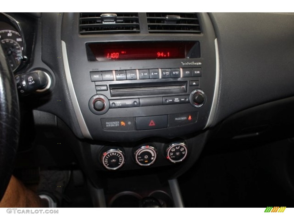 2012 Outlander Sport SE - Mercury Gray Pearl / Black photo #23