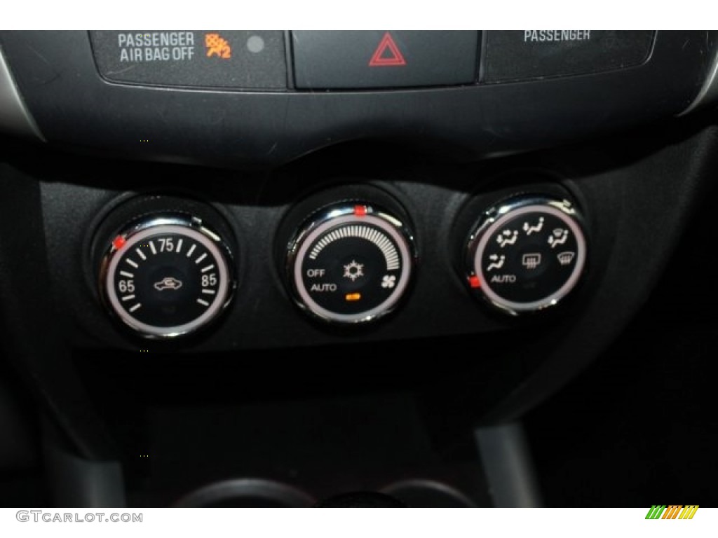 2012 Outlander Sport SE - Mercury Gray Pearl / Black photo #25