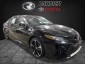 2018 Midnight Black Metallic Toyota Camry XSE V6  photo #1