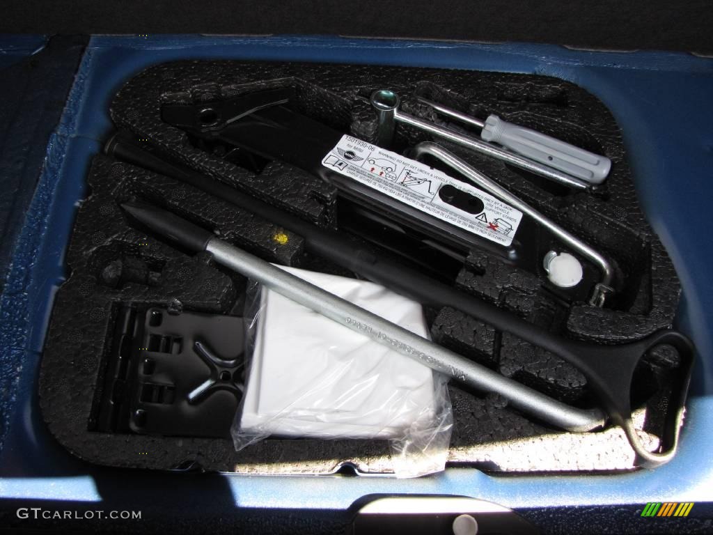 2008 Cooper Convertible - Lightning Blue Metallic / Panther Black photo #22