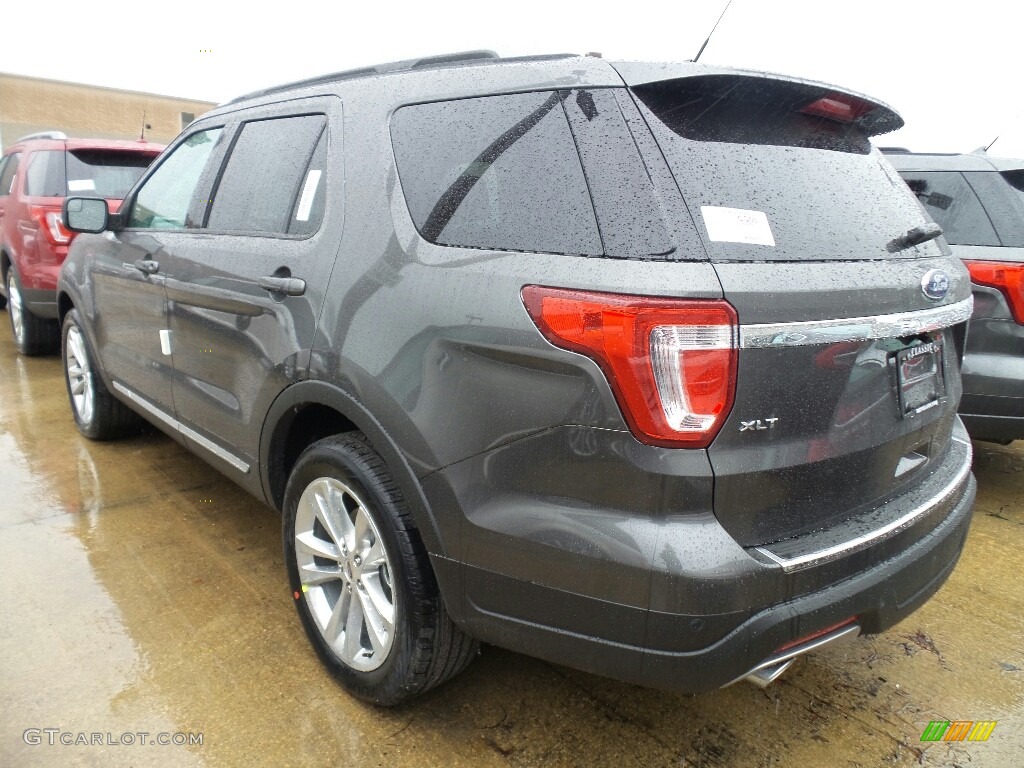 2018 Explorer XLT 4WD - Magnetic Metallic / Ebony Black photo #2