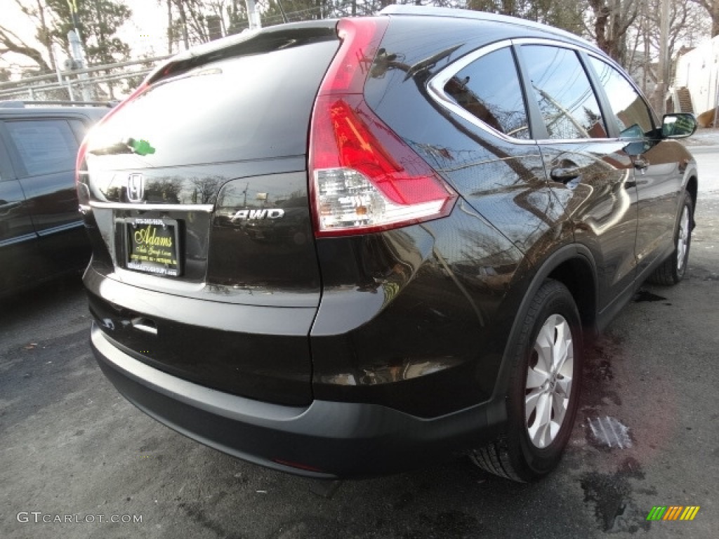 2014 CR-V EX-L AWD - Urban Titanium Metallic / Black photo #6