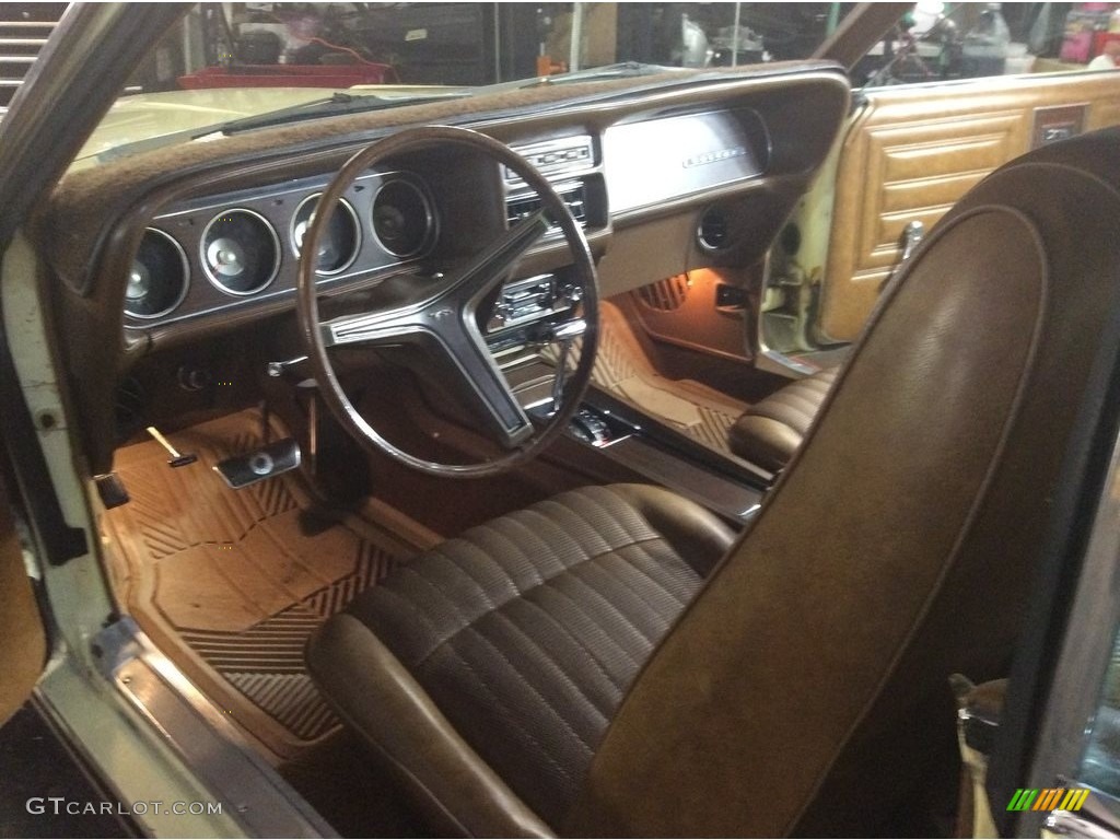 Medium Brown Interior 1970 Mercury Cougar Hardtop Photo #124843593