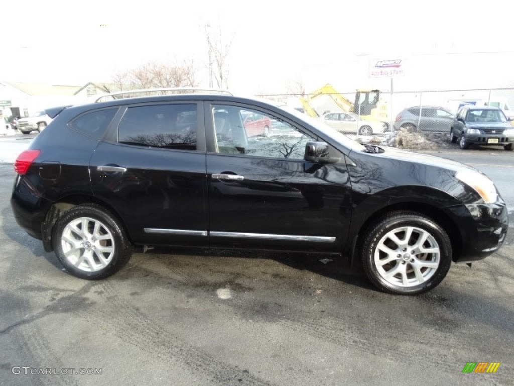 2012 Rogue SV AWD - Black Amethyst / Black photo #8