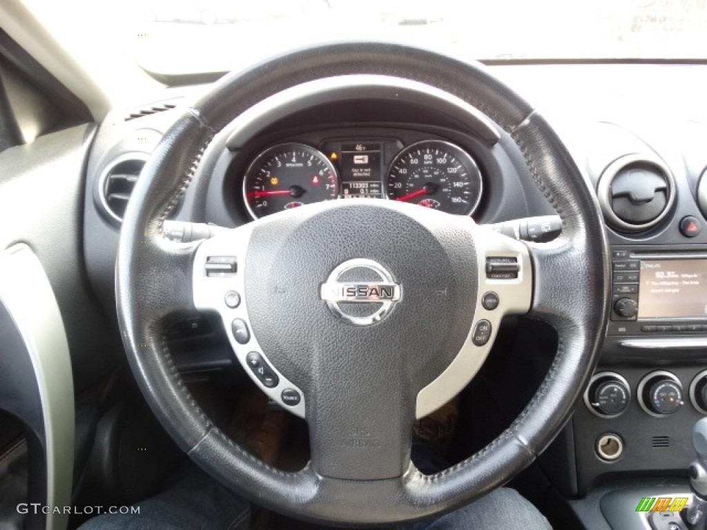 2012 Rogue SV AWD - Black Amethyst / Black photo #20