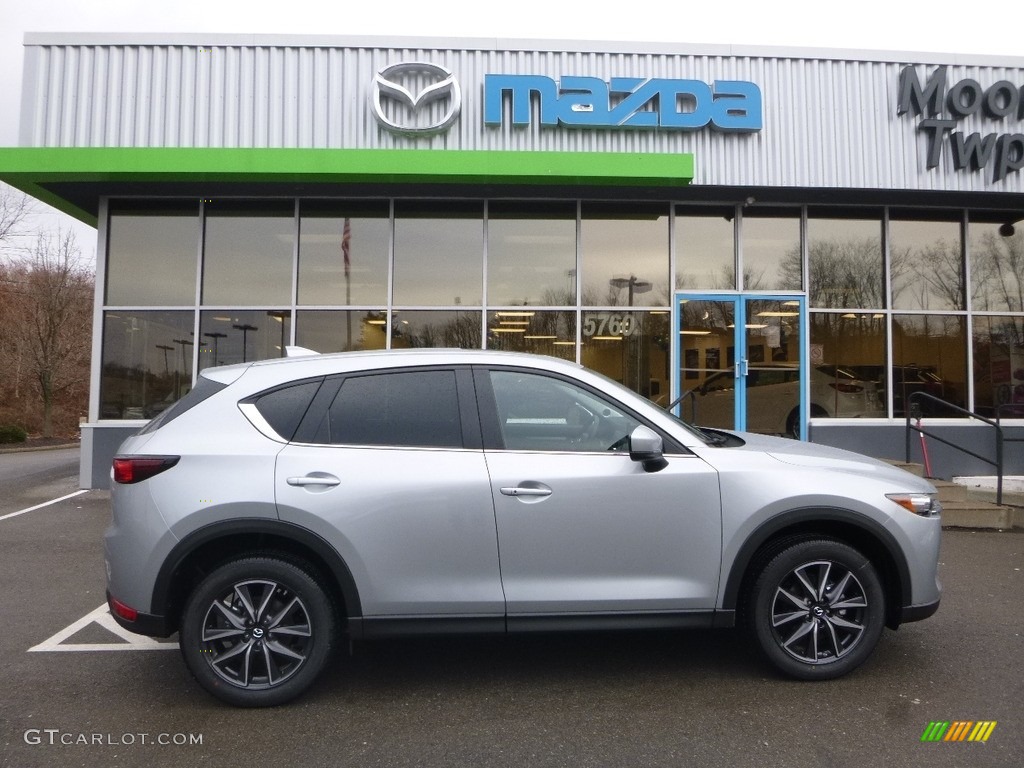 2018 CX-5 Touring AWD - Sonic Silver Metallic / Black photo #1