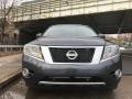 2013 Arctic Blue Metallic Nissan Pathfinder SL 4x4  photo #6