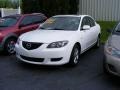 Rally White - MAZDA3 i Sedan Photo No. 4