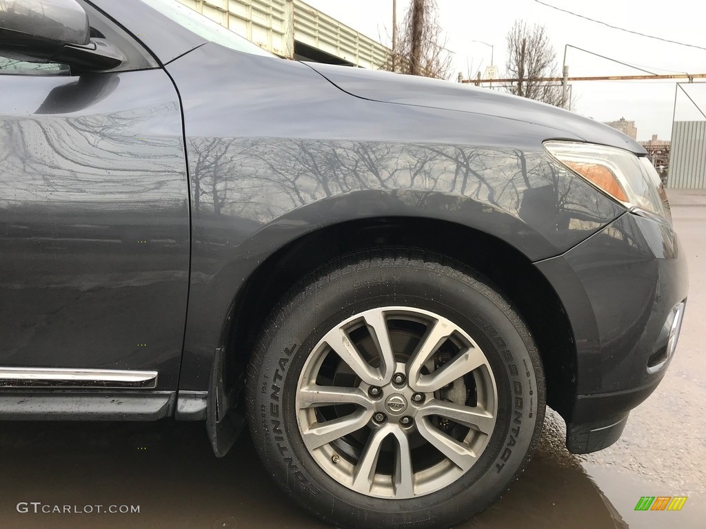 2013 Pathfinder SL 4x4 - Arctic Blue Metallic / Charcoal photo #9