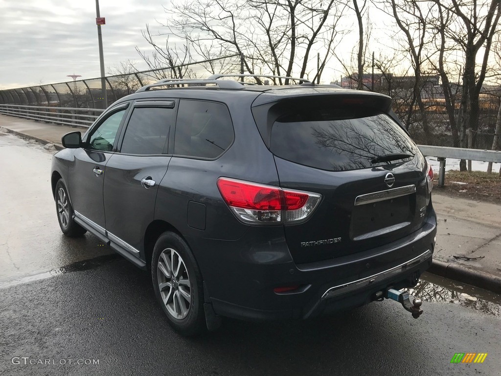 2013 Pathfinder SL 4x4 - Arctic Blue Metallic / Charcoal photo #16