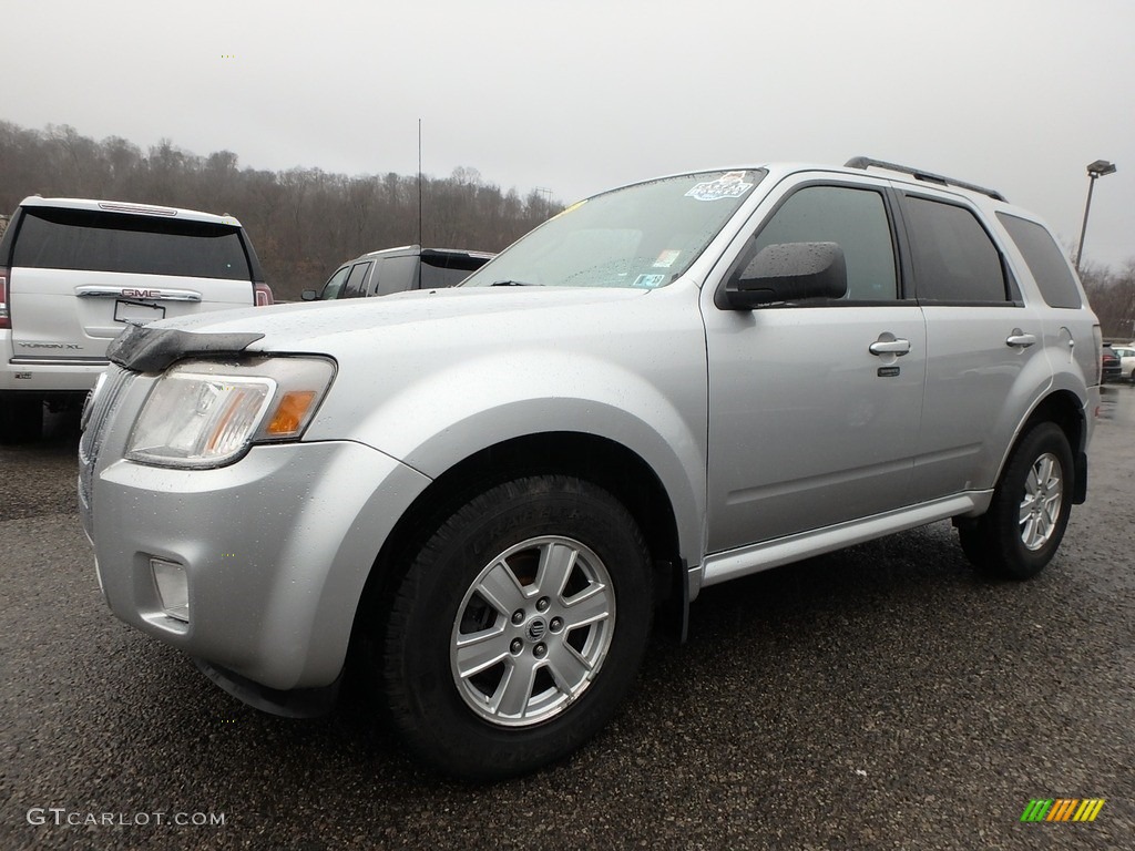 2010 Mariner I4 4WD - Ingot Silver Metallic / Black photo #1