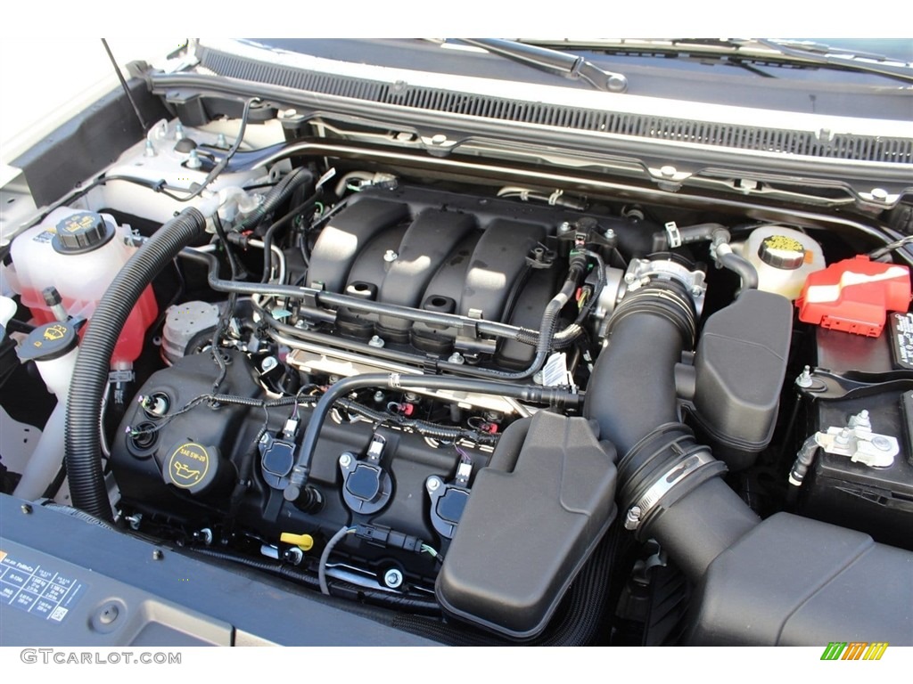 2018 Ford Flex SEL 3.5 Liter DOHC 24-Valve Ti-VCT V6 Engine Photo #124846275