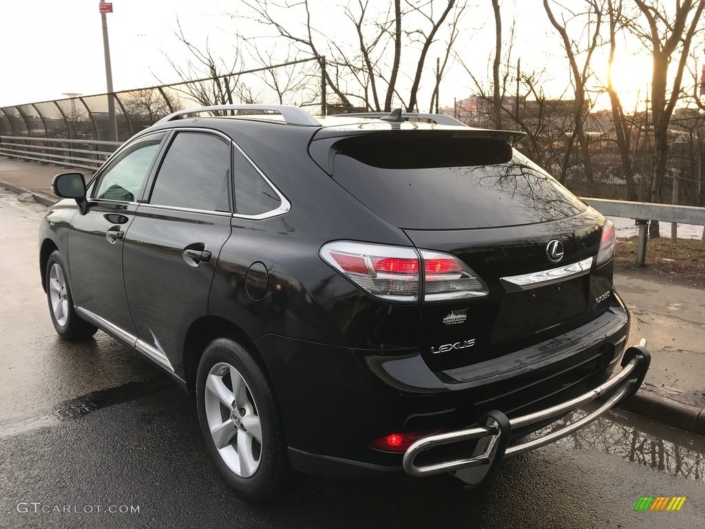2010 RX 350 AWD - Black Sapphire Pearl / Black/Brown Walnut photo #16