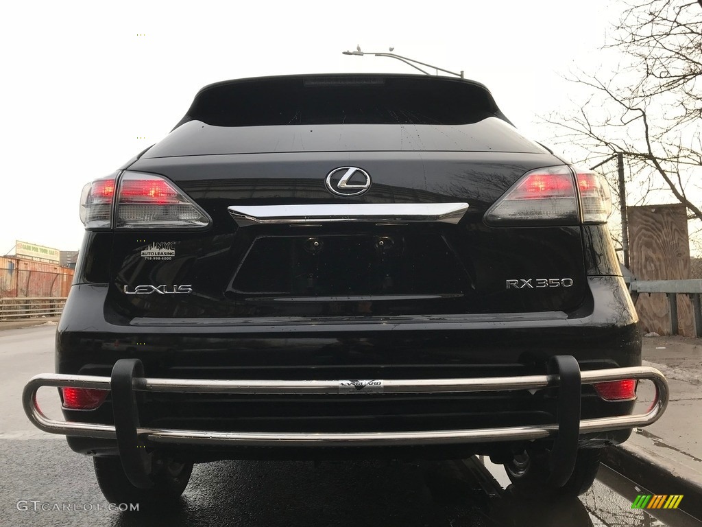 2010 RX 350 AWD - Black Sapphire Pearl / Black/Brown Walnut photo #20