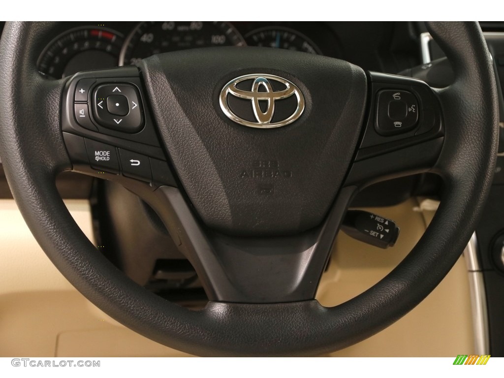 2015 Camry LE - Ruby Flare Pearl / Almond photo #6