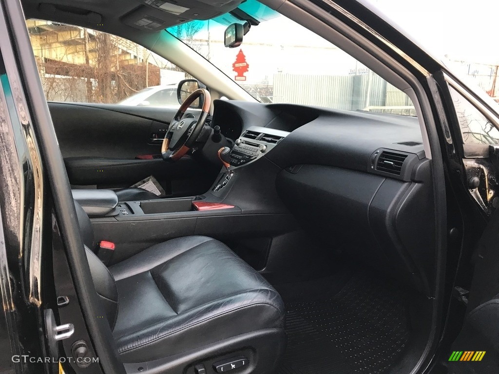 2010 RX 350 AWD - Black Sapphire Pearl / Black/Brown Walnut photo #30