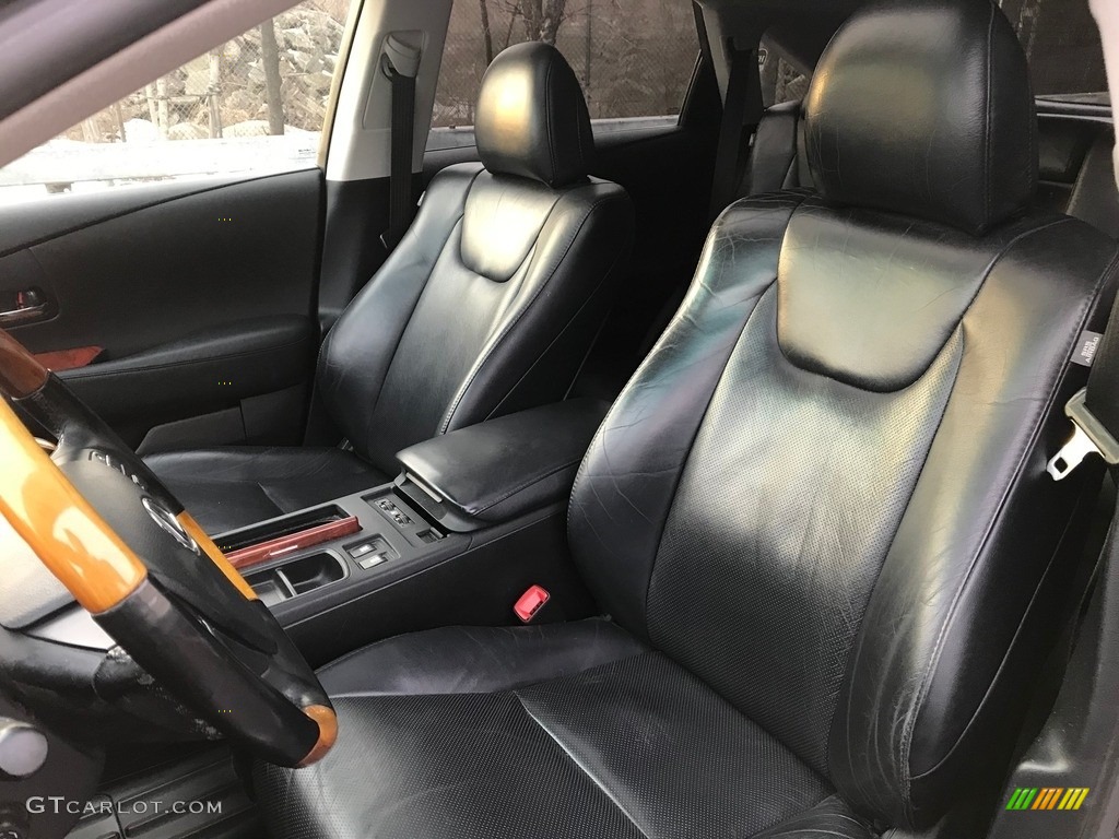 2010 RX 350 AWD - Black Sapphire Pearl / Black/Brown Walnut photo #31