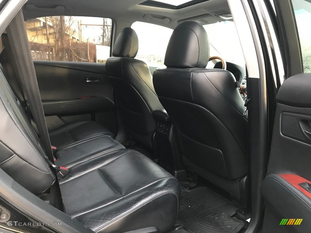 2010 RX 350 AWD - Black Sapphire Pearl / Black/Brown Walnut photo #36