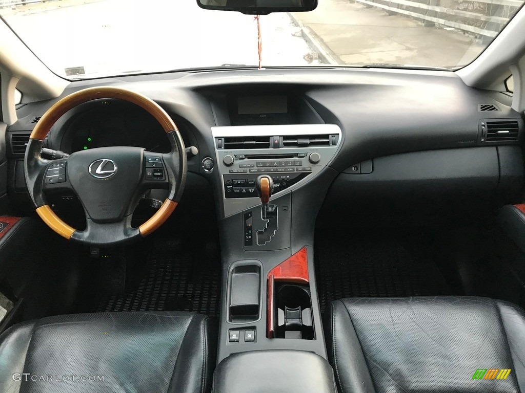 2010 RX 350 AWD - Black Sapphire Pearl / Black/Brown Walnut photo #38