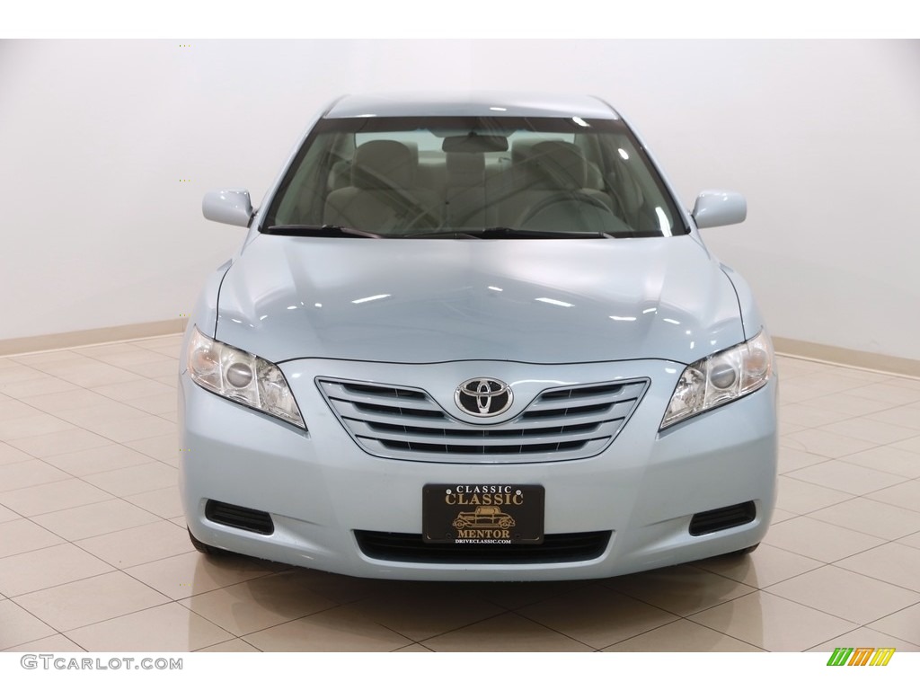 2009 Camry LE - Sky Blue Pearl / Bisque photo #2