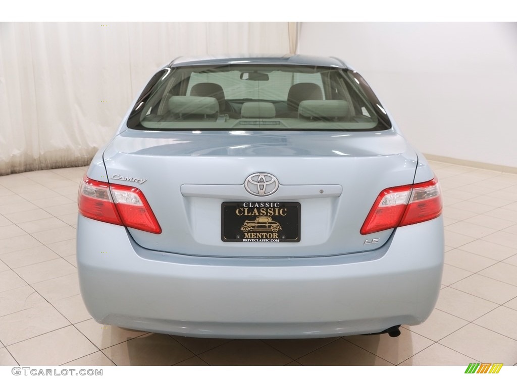 2009 Camry LE - Sky Blue Pearl / Bisque photo #15